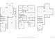 Detailed floor plan showcasing the layout of the home's first floor, second floor, and basement at 607 Azalea St, Brighton, CO 80601