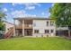 Exterior elevation featuring back yard and second story deck at 11237 W Ford Dr, Lakewood, CO 80226