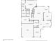 Detailed floor plan showcasing the layout of the home, including the primary bedroom and living spaces at 11237 W Ford Dr, Lakewood, CO 80226