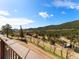 Breathtaking mountain views from the property, showcasing the natural landscape at 24170 Matterhorn Dr, Indian Hills, CO 80454
