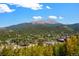 Elevated scenic view of Breckenridge, showcasing the town and surrounding mountains at 189 Ginger Quill Ln, Breckenridge, CO 80424