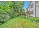 Well-maintained backyard featuring a lawn and garden, perfect for outdoor relaxation and gardening enthusiasts at 18852 E Progress Ave, Centennial, CO 80015