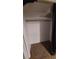A closet with a shelf and rod at 1977 S Yates S St, Denver, CO 80219
