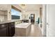 Relaxing bathroom with a large soaking tub, granite counters, double sinks, a separate shower, and walk-in closet at 3434 Antelope Ridge Trl, Parker, CO 80138