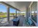 Inviting deck with comfortable seating and scenic views, perfect for outdoor relaxation and entertaining at 3434 Antelope Ridge Trl, Parker, CO 80138