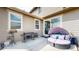 Relaxing backyard patio with seating area and grill at 10722 E 162Nd Pl, Brighton, CO 80602