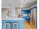Stylish kitchen with stainless steel appliances and updated cabinetry and island at 2588 E 116Th Ave, Thornton, CO 80233