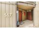 Exterior entrance featuring unit number, secure doors, and convenient access at 1179 Ski Hill Rd # 147, Breckenridge, CO 80424