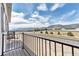 Balcony view showcasing mountain range and community at 241 N Front St # 103, Monument, CO 80132