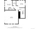 Floor plan showcasing Gathering room, bedroom, bathroom, utility room, hall, and garage layout with dimensions at 18056 E 104Th Way, Commerce City, CO 80022