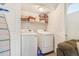 Convenient laundry room features modern appliances and ample storage space at 18056 E 104Th Way, Commerce City, CO 80022