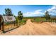 Community information board near a scenic walking trail, offering residents outdoor recreation at 10646 Winding Pine Pt, Highlands Ranch, CO 80126