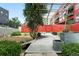 Inviting outdoor patio area featuring modern planters and seating at 2518 16Th St, Denver, CO 80211
