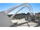 Modern pedestrian bridge offers scenic views of the city at 2518 16Th St, Denver, CO 80211
