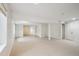 Spacious finished basement area, ideal for entertainment and recreation, and extra storage at 11847 Trail View Ln, Parker, CO 80134