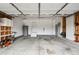 Spacious two-car garage with ample storage, well-lit and ready for your vehicles at 11847 Trail View Ln, Parker, CO 80134