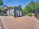 The back of the home features a deck with multiple sliding glass doors at 17427 E Rice Cir # C, Aurora, CO 80015