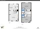 Detailed floorplan showing the layout of the home with labeled rooms and dimensions for each level at 17427 E Rice Cir # C, Aurora, CO 80015