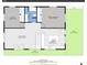 Detailed floor plan showing the layout of the main floor at 15805 W 14Th Pl, Golden, CO 80401