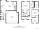 Floor plans for level one and two, showing all rooms and their arrangement in the home at 1849 Village View Ln, Castle Rock, CO 80104