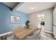 Cozy dining area with view of the kitchen; perfect for intimate gatherings at 2504 S Victor St # E, Aurora, CO 80014
