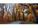Nature walking path through a park in autumn at 820 Cottonwood Ave, Centennial, CO 80121