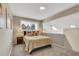 Comfortable bedroom with a plush bed, soft lighting, and a cozy ambiance at 1820 Newland Ct # 201, Lakewood, CO 80214