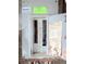 Electrical breaker box showing the electrical panel at 11897 Roxburg St, Strasburg, CO 80136