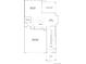 A clear first floor plan showcasing the open-concept layout, kitchen, great room, and garage at 557 Nightsky St, Erie, CO 80516