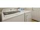 Laundry room includes a washer and dryer for convenience, providing functional space at 20500 E Hamilton Ave, Aurora, CO 80013
