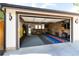 Bright and spacious garage with custom flooring at 2478 S Lafayette St, Denver, CO 80210