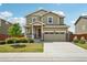 Charming two-story home with a well-manicured lawn, attached garage, and inviting curb appeal at 2682 E 161St Pl, Thornton, CO 80602