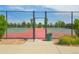 Residents have access to the community tennis courts through secure entrances on a sunny day at 2682 E 161St Pl, Thornton, CO 80602