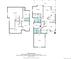 Detailed floorplan showcasing the layout of two floors including living areas, bedrooms, garage, and storage at 15851 Deer Ridge Dr, Morrison, CO 80465