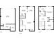Full floorplans show casing layout of the entire home at 2883 W Long Cir # E, Littleton, CO 80120