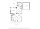 Main level home floorplan showing kitchen, living room, foyer, and garage at 4921 Fountain St, Boulder, CO 80304