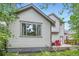 Rear exterior featuring a patio with outdoor seating at 853 Jenny Ln, Berthoud, CO 80513