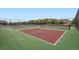Community tennis courts with nets in a fenced area at 853 Jenny Ln, Berthoud, CO 80513