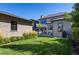 Spacious backyard featuring mature trees and privacy landscaping, perfect for outdoor activities at 2409 S Fillmore St, Denver, CO 80210