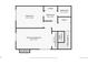 Second floor plan featuring two bedrooms, two bathrooms, and closet spaces at 8462 Everett Way # B, Arvada, CO 80005