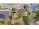 Aerial view of the home showing the yard, landscaping, and surrounding neighborhood at 13664 Cherry St, Thornton, CO 80602