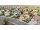 Aerial view of a quiet neighborhood with mature trees and well-maintained lawns at 13664 Cherry St, Thornton, CO 80602