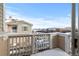 Balcony with views of nearby homes and community, perfect spot to relax outdoors at 9792 Mayfair St # F, Englewood, CO 80112