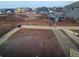 Backyard view of new home construction in the neighborhood at 7279 Prairie Sage Pl, Littleton, CO 80125