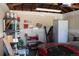 A garage interior featuring car parking, workspace, and a storage unit for your tools at 1730 W 51St Ave, Denver, CO 80221