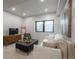 Cozy living room features neutral tones, modern decor and natural light at 21 Washington Ave, Golden, CO 80403