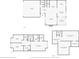 Layout of the main floor, second floor, and basement at 10474 W Purgatoire Peak, Littleton, CO 80127