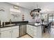 Bright eat-in kitchen with stainless steel appliances, and modern updates at 10474 W Purgatoire Peak, Littleton, CO 80127
