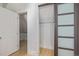 Spacious closet featuring sliding doors and ample shelving for organization and storage at 3050 N Marion St, Denver, CO 80205