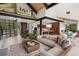 Spacious living room with open floor plan, modern decor, and scenic views at 444 Glen Eagle Loop, Breckenridge, CO 80424
